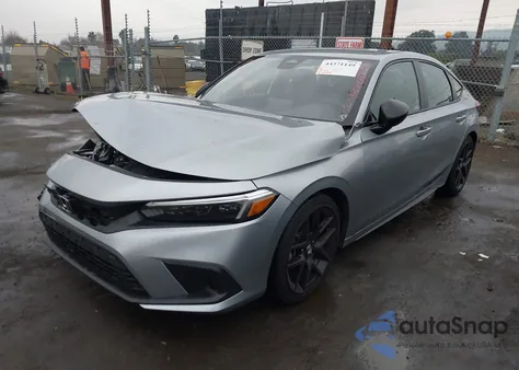 2024 Honda Civic Sport z USA, uszkodzony, nr VIN 19XFL2H82RE024053